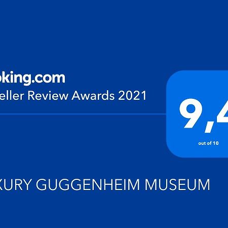 Luxury Guggenheim Museum Lägenhet Bilbao Exteriör bild