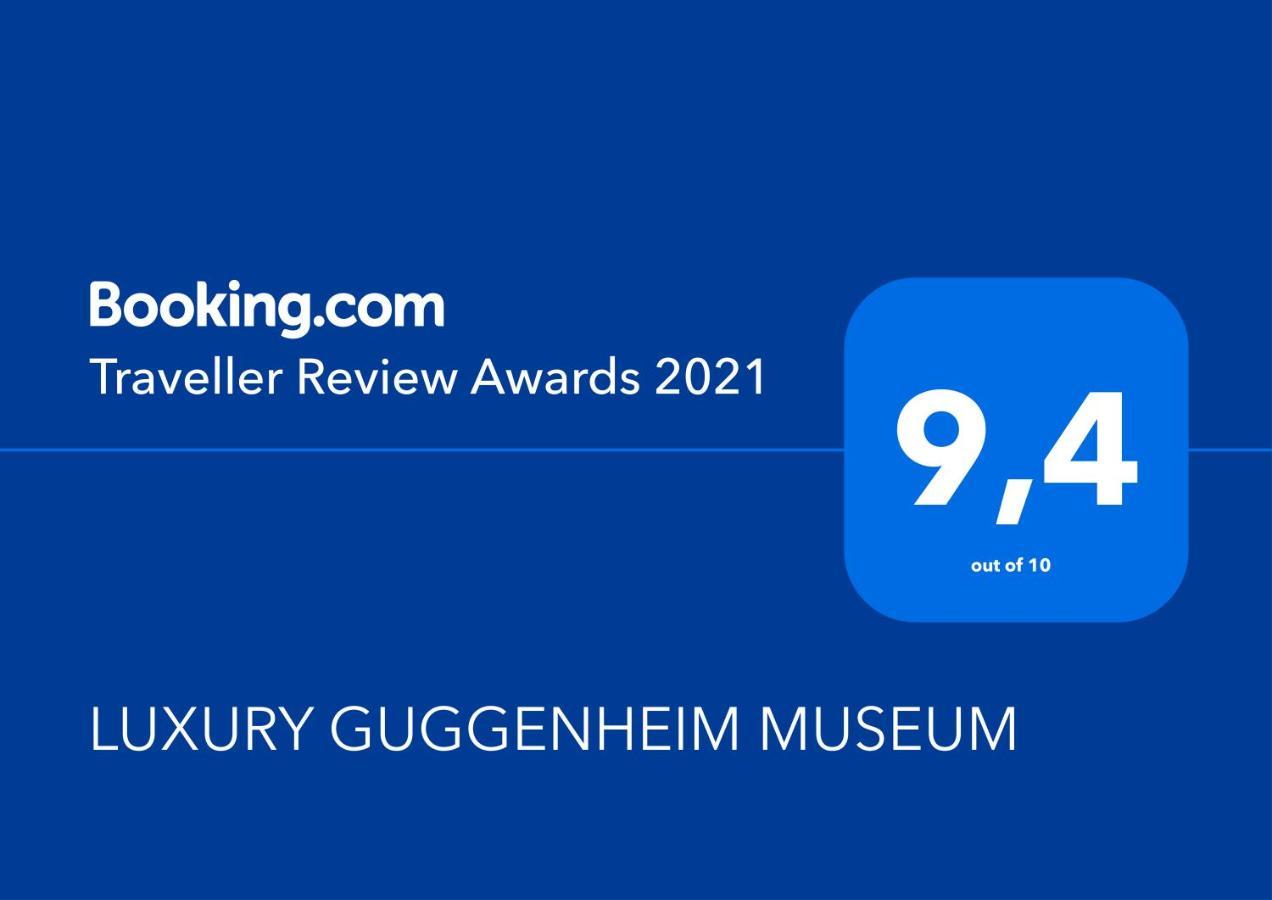 Luxury Guggenheim Museum Lägenhet Bilbao Exteriör bild